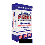 Черная кладочная смесь Perel NL 25 кг PEREL
