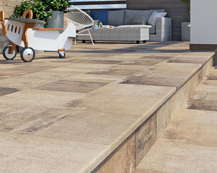 Напольная клинкерная плитка Paradyz Scandiano Ochra 300*300*11 мм Hit Ceramics