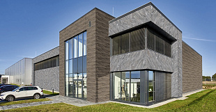 Фасадная плита фиброцементная Panda Digital Кирпич Риф однотон