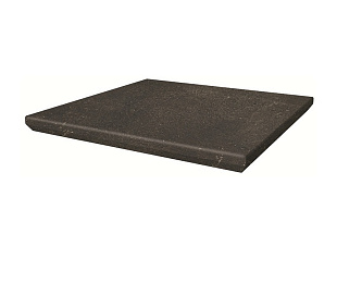 Угловая клинкерная ступень с капиносом Paradyz Scandiano Brown, 330*330*11 мм Hit Ceramics