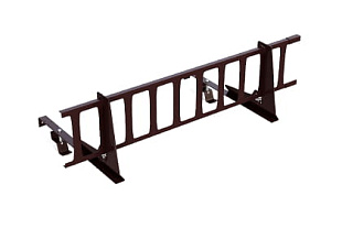 Комплект для крепления снегозадерживающей решетки Красный BRAAS