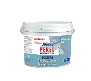 Полиакриловая гидроизоляция Perel isolante, 14 кг, PEREL