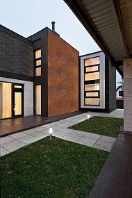 Фасадная плита фиброцементная Panda Digital Ржавчина