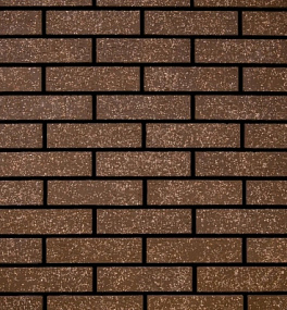 Облицовочный керамический кирпич "Brown Granite" КЕРМА