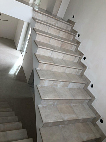 Фронтальная клинкерная ступень простая Paradyz Viano Beige, 300*300*11 мм Hit Ceramics