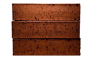 Кирпич облицовочный полнотелый Красный Каре Керма премиум клинкер