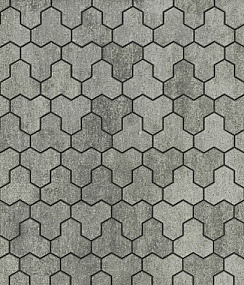 Тротуарная плитка ТРИЛИСТНИК- В.7.Ф.10 Искусственнный камень Выбор