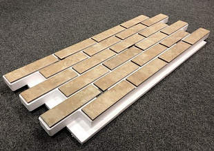 Термопанели с клинкерной плиткой Semir Brown HITCERAMICS