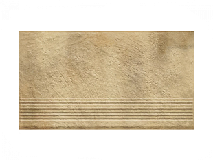 Фронтальная клинкерная ступень простая Paradyz Eremite Sand, 300*600*11 мм Hit Ceramics