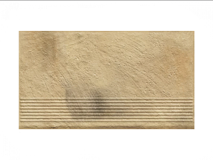 Фронтальная клинкерная ступень простая Paradyz Eremite Sand, 300*600*11 мм Hit Ceramics