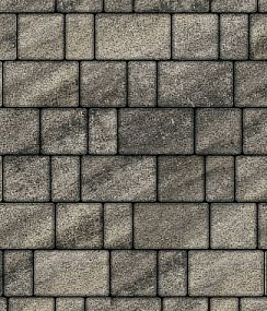 Тротуарная плитка СТАРЫЙ ГОРОД- Б.1.Фсм.8, комплект из 3 плит Листопад гранит Выбор