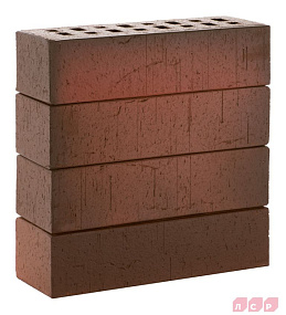 Клинкер фасадный красный флэшинг "Ричмонд" 0,71NF винтаж ЛСР