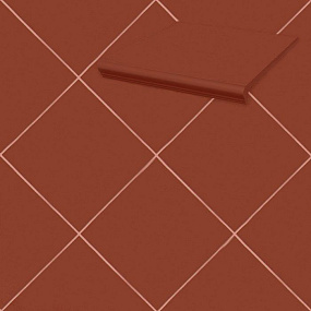 Напольная клинкерная плитка Paradyz Natural Rosa 300*300*11 мм Hit Ceramics