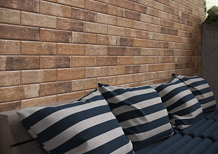 Клинкерная фасадная плитка Paradyz Scandiano Rosso Hit Ceramics