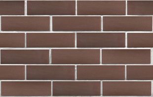 Клинкер фасадный коричневый "Мюнхен" 0,71NF гладкий ЛСР